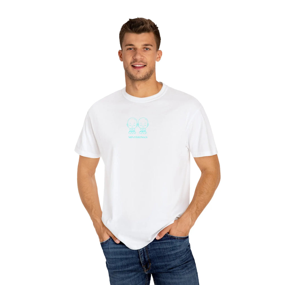 Graphic Unisex Garment-Dyed T-Shirt - Perfect for Casual Wear and Personalized Gifts MINTIMONKS