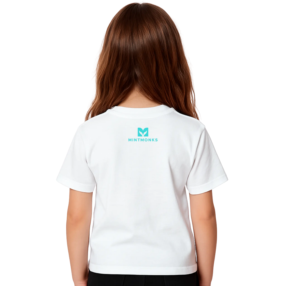Magical Mermaid Kids T-Shirt – Sustainable Fashion Brand Mintimonks | Stickerei Wien Atelier Vienna