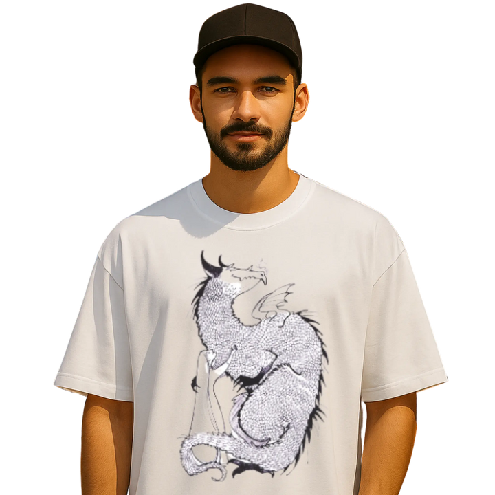 Celestial Dragon Oversized T-Shirt MINTIMONKS