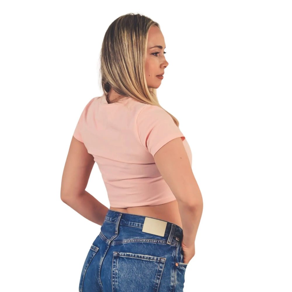 Butterfly Women's Baby Tee MINTIMONKS
