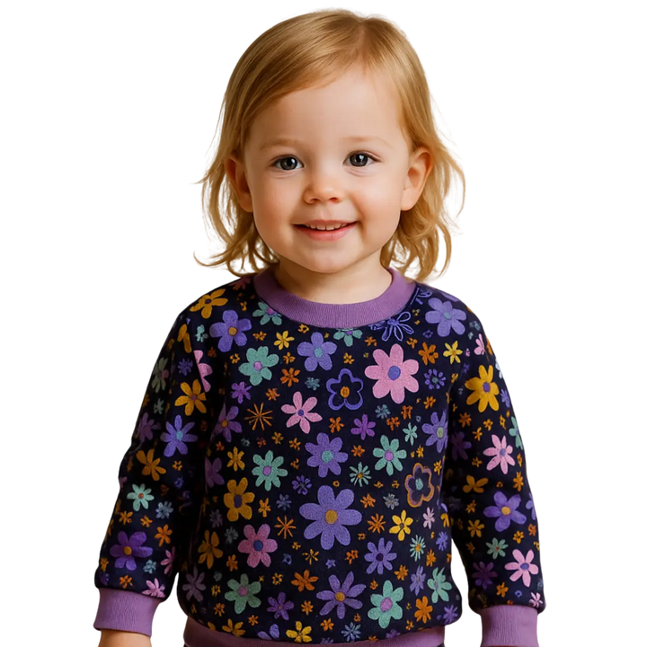 Blumenwiese Kinder-Trainingsanzug MINTIMONKS