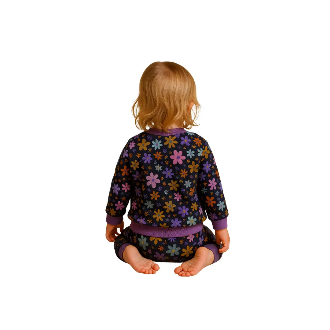 Blumenwiese Kinder-Trainingsanzug MINTIMONKS