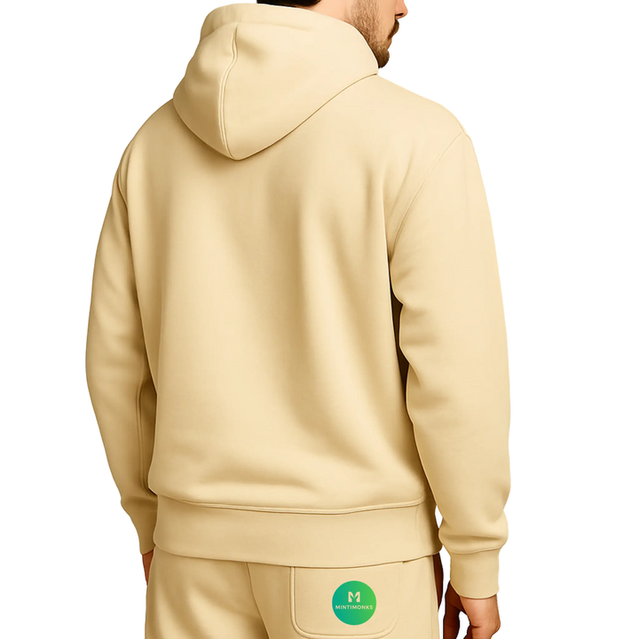 Natural Raw Hoodie MINTIMONKS