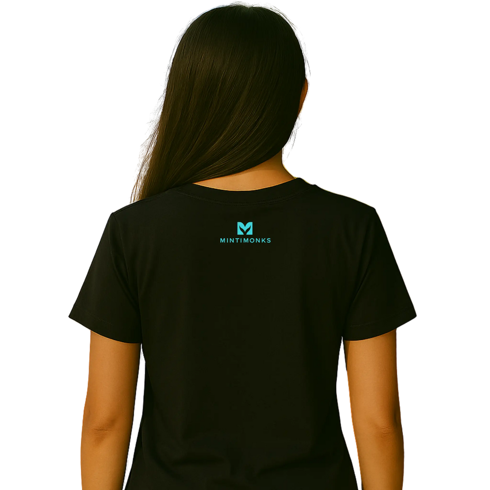 Tribal Gecko Glow Tee Mintimonks