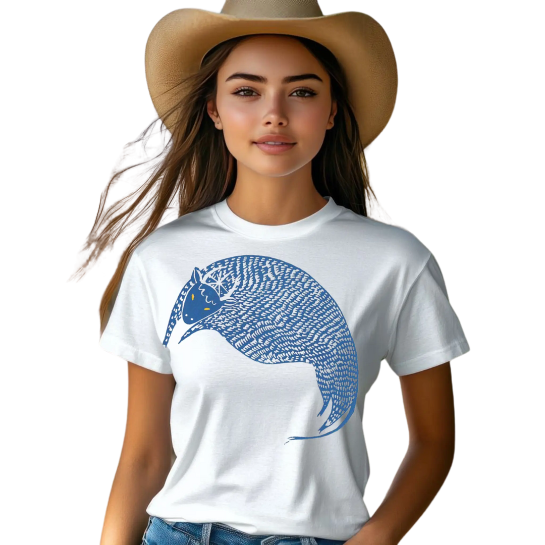 Handprinted Organic Cotton T-Shirt Desert Spirit MINTIMONKS