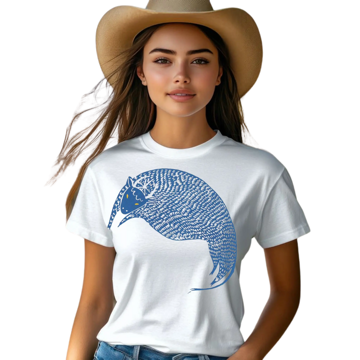 Handprinted Organic Cotton T-Shirt Desert Spirit MINTIMONKS