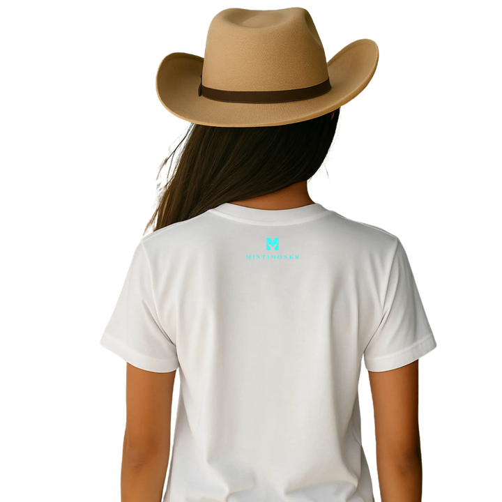 Handprinted Organic Cotton T-Shirt Desert Spirit MINTIMONKS
