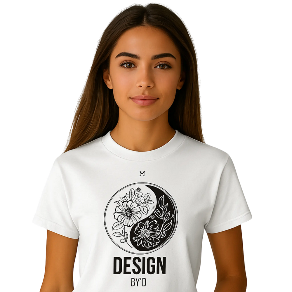 Graphic Cropped T-Shirt MINTIMONKS
